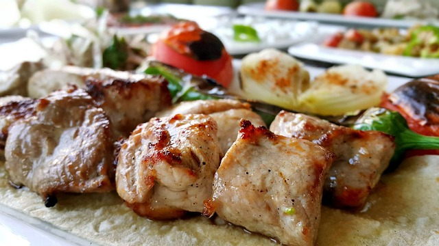 kebab, food, turkish cuisine