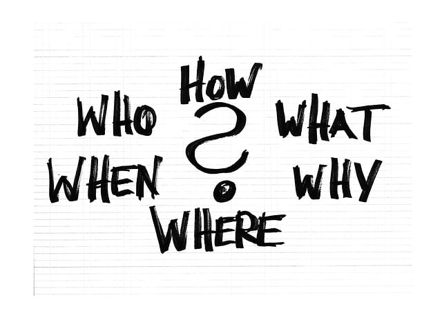 ask, who, what