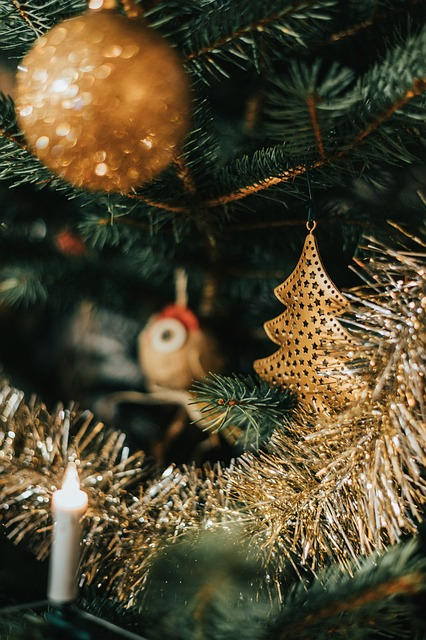 christmas, christmas tree, ornaments