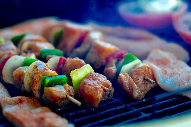 barbecue, meat, barbecue grill