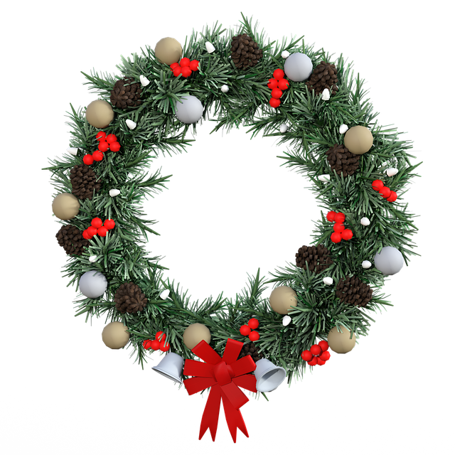 wreath, christmas decoration, decoration