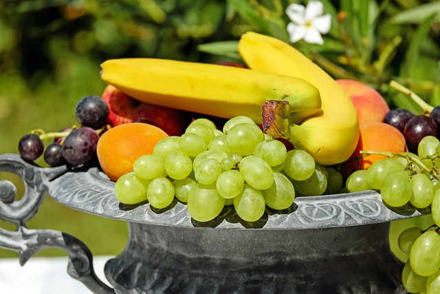 fruits, fresh, bowl